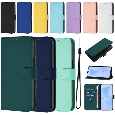 PU Leather Case For Xiaomi Redmi Note 14 13 12 11 10 Pro Stand Wallet Flip Cover - Image 1 of 4