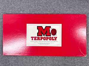 Terpopoly University of Maryland Monopoly Spiel 1990 1. Auflage Late For The Sky - Bild 1 von 13