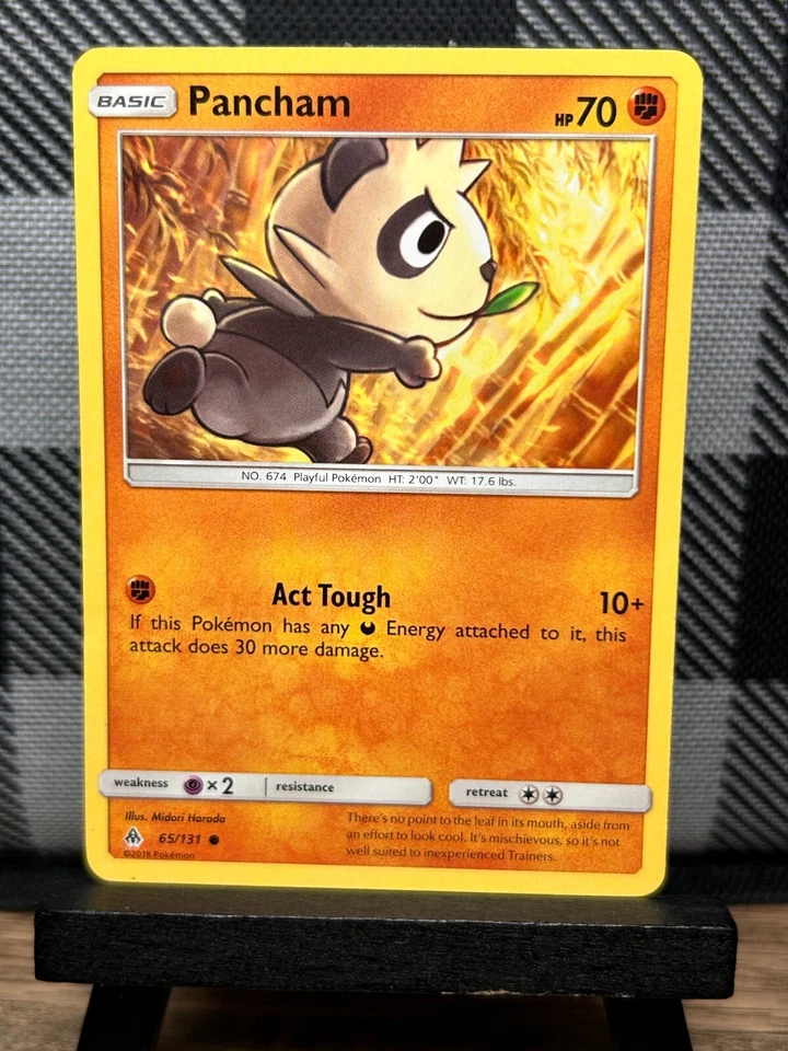 Pokemon TCG: Pancham 65/131, Forbidden Light - Image 1 of 1