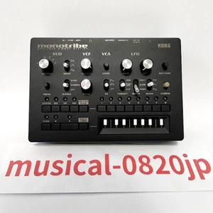 KORG monotribe Analog Synthesizer Compact Sequencer In Working Black - Picture 1 of 4
