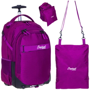 Schultrolly 2T Set Mädchen Elephant Signature 12994 + Turnbeutel Wild Berry tt - Bild 1 von 20