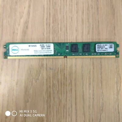 Dell SNPYG410C/2G 99L0204-002.A00LF PC2-6400 DDR2-800MHz Unbuffered CL6 240-Pin - Image 1 of 2