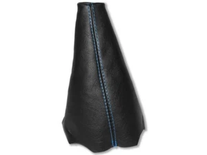 Schaltknüppel Gamasche für Citroen C-Elysee 2012-18 Leder blaue Nähte - Bild 1 von 4