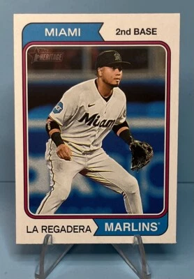 2023 Topps Heritage High Number Luis Arraez "La Regadera" Nickname Short Print - Image 1 of 2