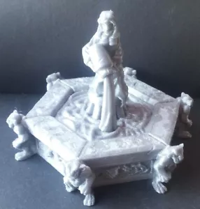 25 mm 28 mm Wargaming Landschaft Frostgrave Mordheim RPG - großer Brunnen - Bild 1 von 4
