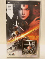 Shin Sangoku Musou 1 Playstation Portable PSP Japanese  w/Case ,manual Tesed
