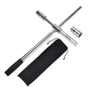 - Universal Extended Wheel Wrench - Telescopic 4-Way 23" Cross Tire Wrench - Picture 1 of 7