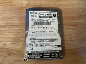 Fujitsu 60GB,Internal,4200RPM,2.5" (MHT2060AT) HDD, Used, Tested w/SMART