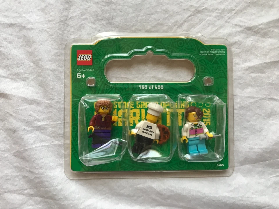 Legoland 2015 Grand Store Opening Set  of 3 Minifigures Charlotte NC   160/400 - Image 1 of 2