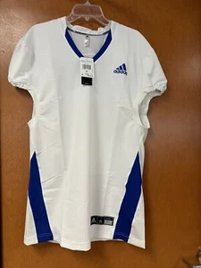 Adidas Football Woven Jersey White - GG7393 Men's Size X-LARGE NWT! - Picture 1 of 6