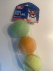 3 Pack Doggy Tennis Balls Fetch Toys Dog Ball Dog Gift Launcher Balls Extra Deal