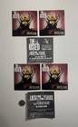THE USED Lies for the Liars 4 PROMO STICKERS for cd/lp BERT McCRACKEN Artwork++1