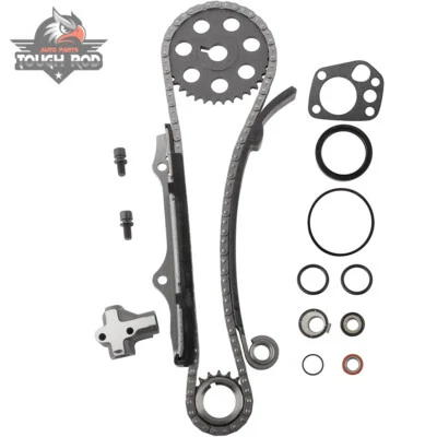 For 1989-1997 Nissan 240SX D21 Pickup 2.4L Timing Chain Kit Oil Water Pump KA24E - Image 1 of 4