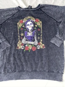 Torrid Disney Pixar COCO REMEMBER ME Womens Sweatshirt Pullover Size 1 1X - Picture 1 of 10