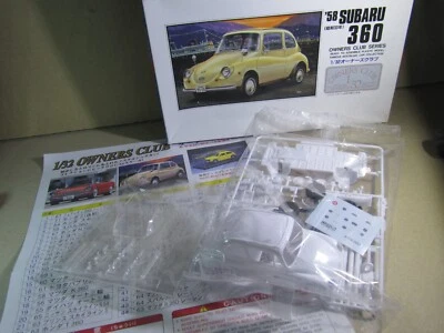 530X Arii Japon Subaru 360 1958 Maquette Plasique Neuf + Boite à Monter 1:32 - Photo 1/4