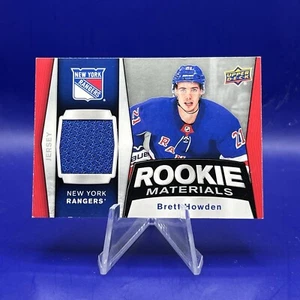 Brett Howden 2018-19 Upper Deck Series 2 Rookie Materials Player Worn Patch Card - Picture 1 of 6