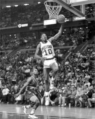 Detroit Pistons DENNIS RODMAN Glossy 8x10 Photo NBA Basketball Print Poster - Image 1 of 2