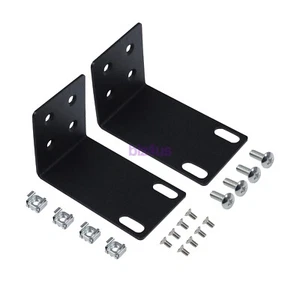 Kit universel de montage en rack oreilles en rack 1U pour commutateurs série NETGEAR JGS/MS/RPS/SRX - Photo 1/7
