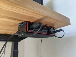 Under Desk Mount for Focusrite Scarlett 2i2 Bracket - Picture 1 of 1