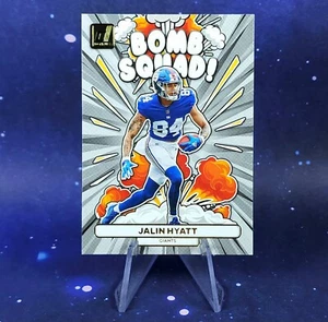 2023 Panini Jalin Hyatt Bomb Squad Rookie NY Giants Donruss Football - Bild 1 von 2