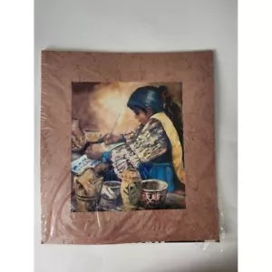 Arte de pared colección nativa americana GJ Bly #9 13,5" x 14 7/8" - Imagen 1 de 4