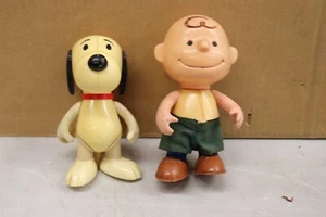 Vintage Snoopy & Charlie Brown 1950 1952 Peanuts RARE Characters VG - Picture 1 of 6