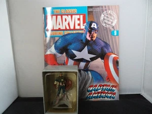 CLASSIC MARVEL FIGURINE COLLECTION #9 CAPTAIN AMERICA - Picture 1 of 2