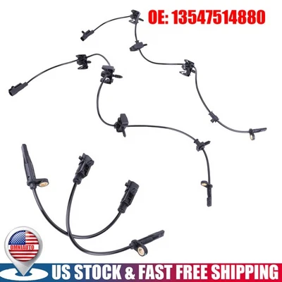 4 piezas sensores de velocidad de rueda ABS rueda delantera trasera 532486 para Cadillac SRX 2010-2016 Foto 1 de 4