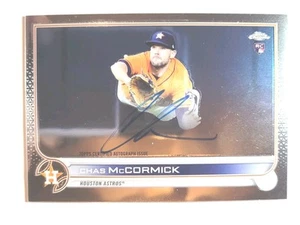 2022 Topps Chrome - Rookie Autographs Chas McCormick #RA-CM RC Auto - Picture 1 of 2