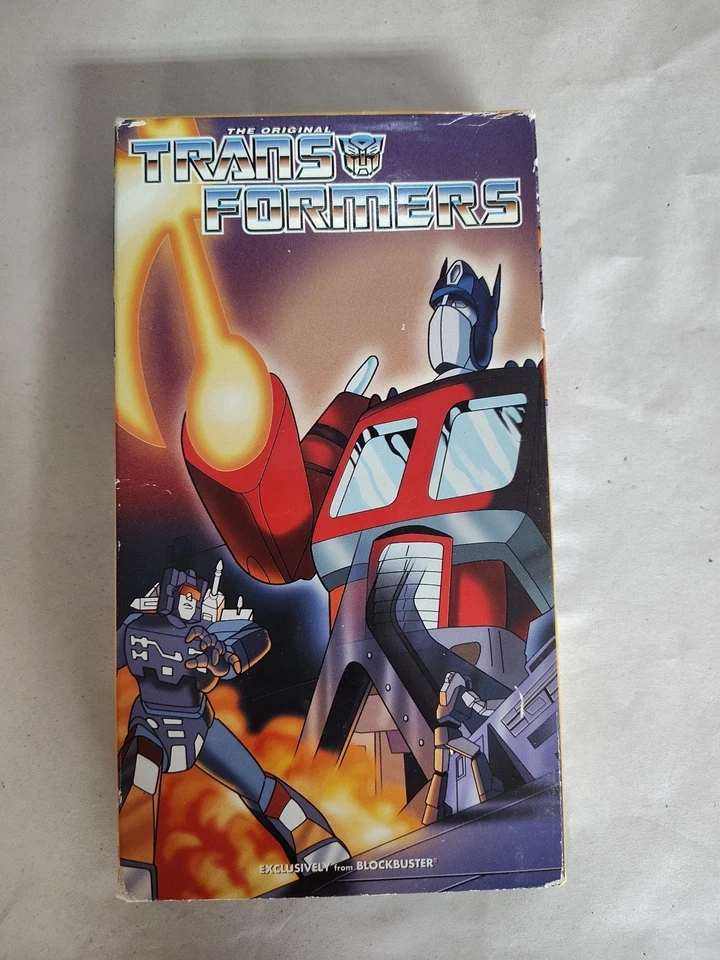 Transformers VHS (2000) Rhino Video "More Than Meets The Eye" Blockbuster VIDEO - Image 1 of 4