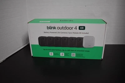 Blink 6-pk. Wireless Security Cameras with 400 ft. Range and Sync Module XR NEW - Image 1 of 4