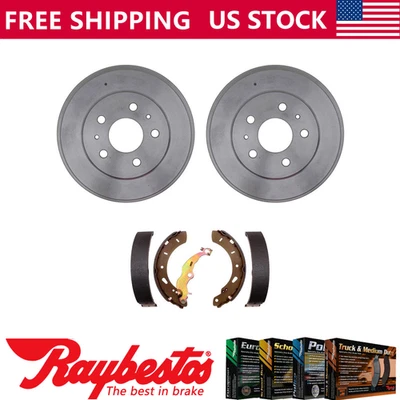 Kit trasero tambores de freno y zapatas de freno para Ford Focus 2012-2016 - Raybestos Foto 1 de 4