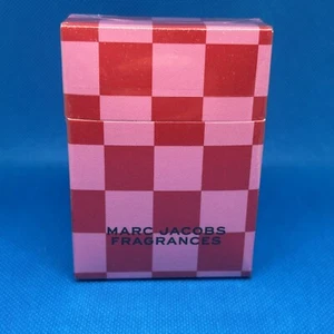 MARC JACOBS Fragrances Pink And Red Checkered Playing Cards New Sealed - Picture 1 of 2
