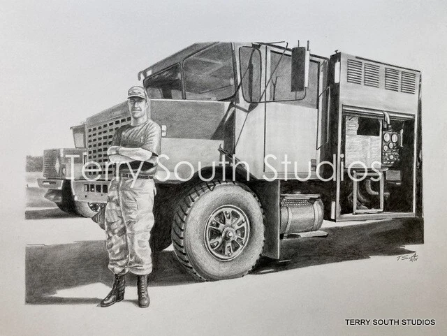 ¡Retratos militares personalizados que tu imagen cobra vida! Foto 1 de 1