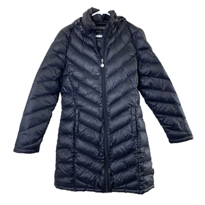 Calvin Klein Womens Packable Lightweight Premium Down Puffer Jacket Medium Black - Picture 1 of 16