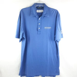 Polo Golf Ralph Lauren Wyndham Championship Shirt Blue Men's Size Large - Picture 1 of 15