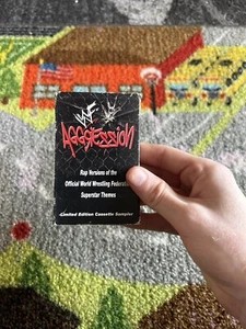 WWF Aggression Cassette Tape Snoop ODB Run DMC Redman Ice T Mystikal - Picture 1 of 3