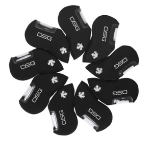 Descente Golf Transparent Window Neoplan Iron Cover 9 Pieces One Set - Picture 1 of 3