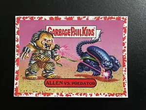 Garbage Pail Kids 1a Alien Vs Predator  Red 70/75 Topps Revenge Oh Horror-ible - Picture 1 of 3