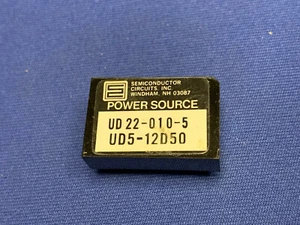 UD22-010-5 UD5-12D50 SEMICONDUCTOR CIRCUITS CONVERTER NOS LAST ONE - Picture 1 of 1