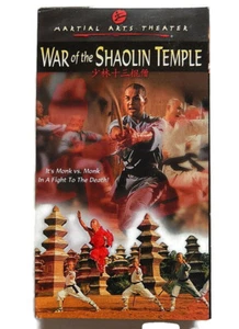 THE WAR OF THE SHAOLIN TEMPLE MARTIAL ARTS VHS - Picture 1 of 2
