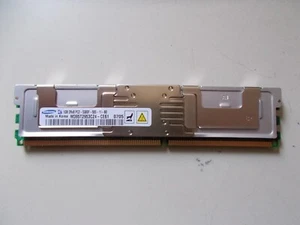 Samsung M395T2953CZ4-CE61 1 GB DDR2 RAM FBDIMM PC2-5300F 667 MHz. #SU-409 - Imagen 1 de 2