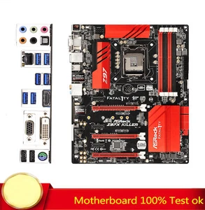 FOR ASRock Fatal1ty Z97X Killer i7 / i5 / i3 4790K 64GB Motherboard 100% Test OK - Picture 1 of 5