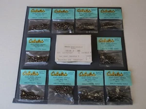 Cabelas neu im Karton schwarz Messing Laufwirbel Größe #7 10 Packungen je 12 - Bild 1 von 1