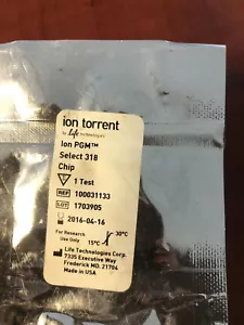 New Life Technologies ion torrent Ion PGM Select 318   100031133 - Picture 1 of 3