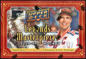 2008-09 Upper Deck Legends Masterpieces Hockey Hobby Box (Brand new) sealed rare