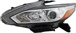 For 2016-2018 Nissan Altima Sedan Headlight Halogen Driver Side - Picture 1 of 10