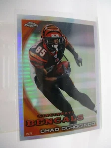 Topps Chrome Refractors #C131 2010 Chad Ochocinco Bengals - Imagen 1 de 2