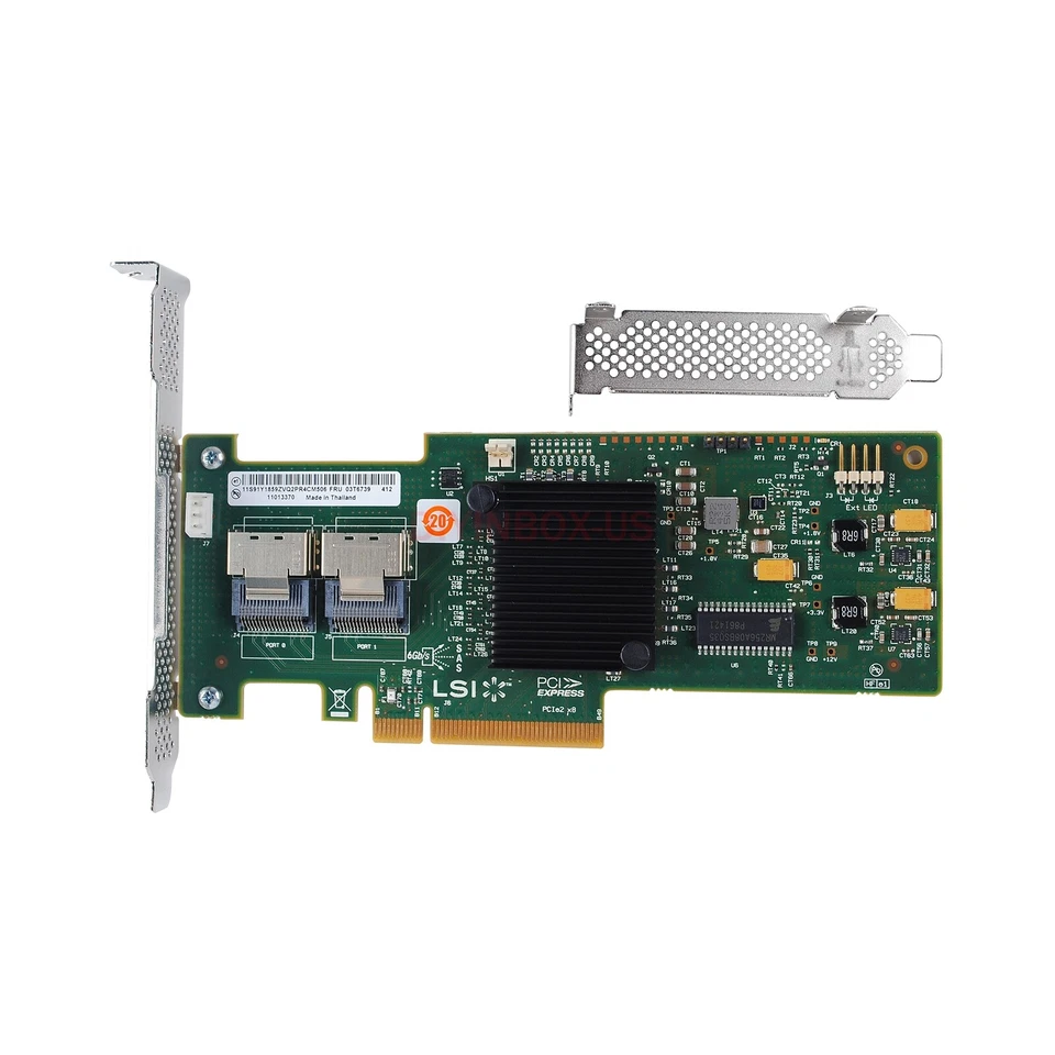 Dell Perc H310 SATA / SAS HBA Controller RAID 6Gbps PCIe x8 LSI 9240-8i M1015 - Image 1 of 4
