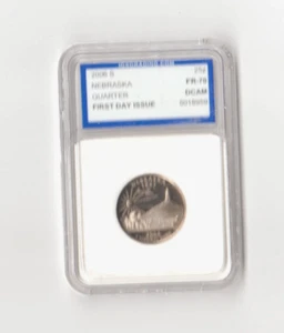 2006 S 25C Silver Nebraska -- Quarter First Day Issue - Picture 1 of 2